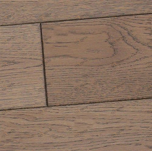 Массивная доска Baricella Larino Дуб Рустик с брашью (Текстурированная) 500-1400х120 мм 3300300005