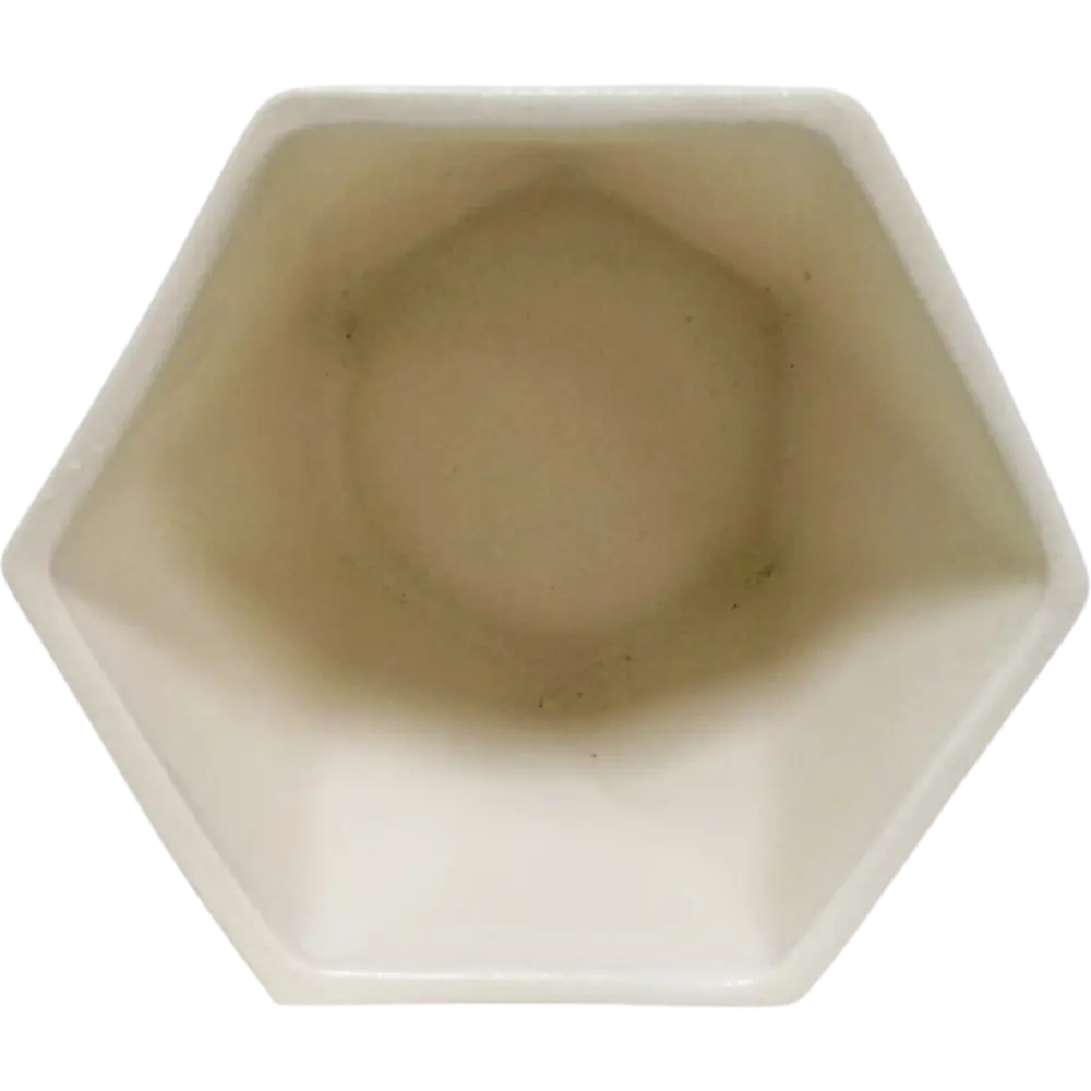 Кактусник 9x10x9 см v0.49 л керамика белый Santreyd STLM-2098383 - Вид №2