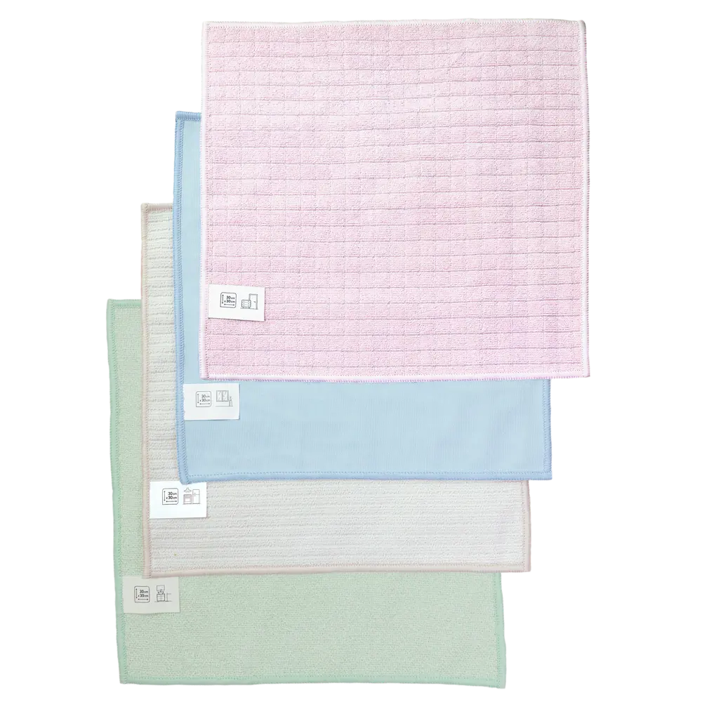 Набор салфеток IMPACT Microfiber для безупречной уборки 4 шт 86314791 STLM-1072928