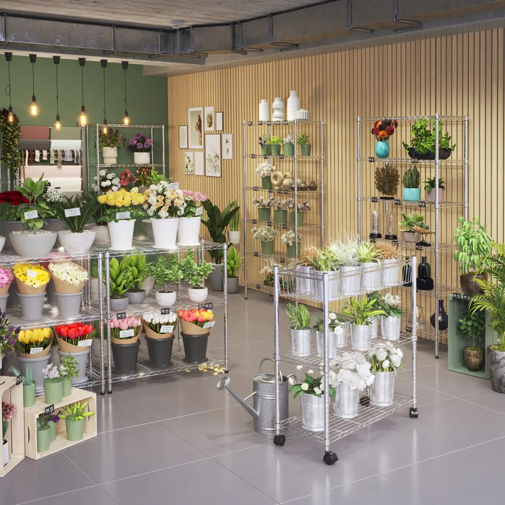 Колесо для стеллажа KONSENSA 4 шт STLM-2075417 - Вид №2