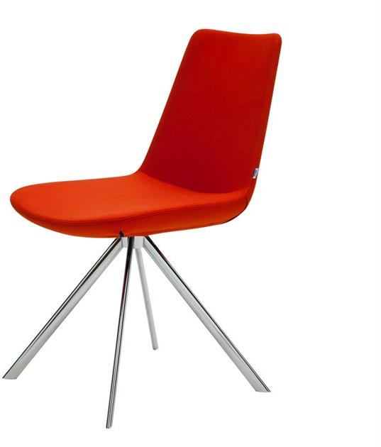 B&T Design Стул на козелке из ткани Pera sun-id-1407007 - Вид №2