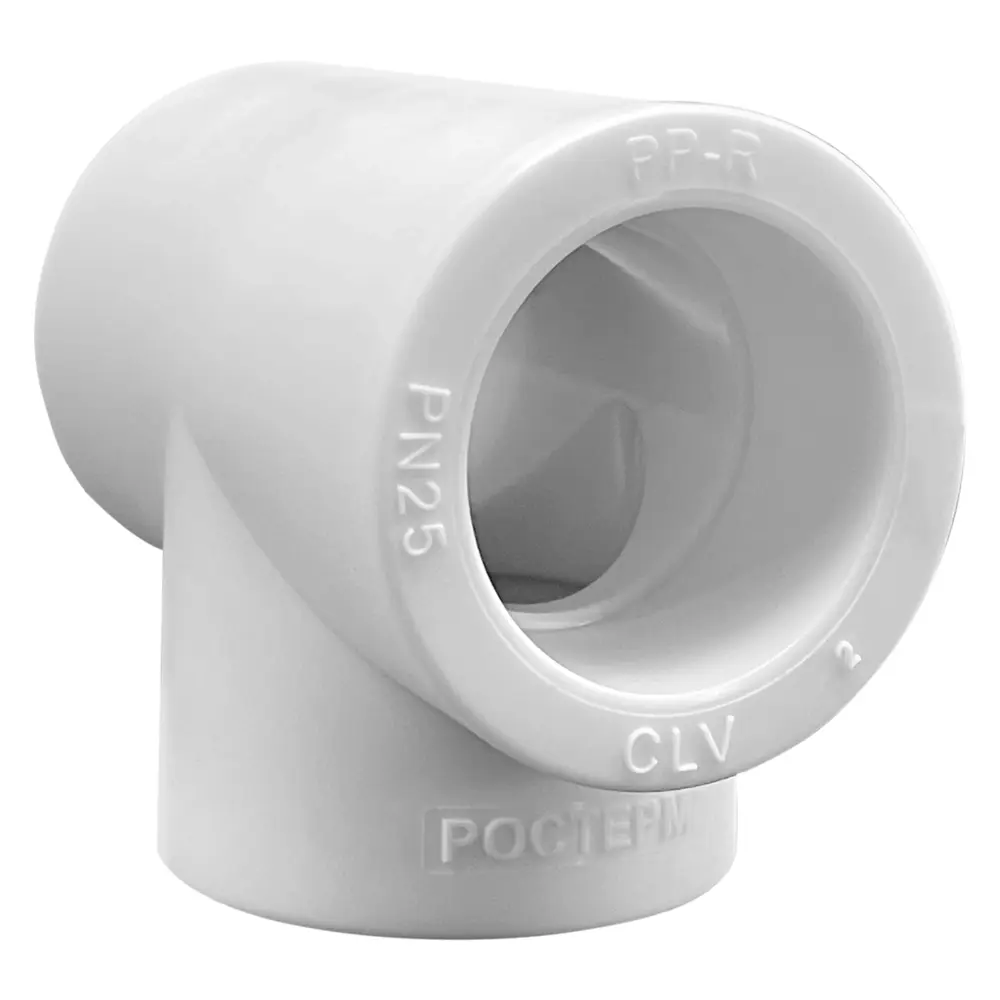 Тройник Ростерм 40 мм полипропилен STLM-2204119