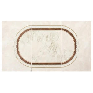 Панно настенное «Pietra» 69x40 см цвет коричневый 14370707 STLM-2135608