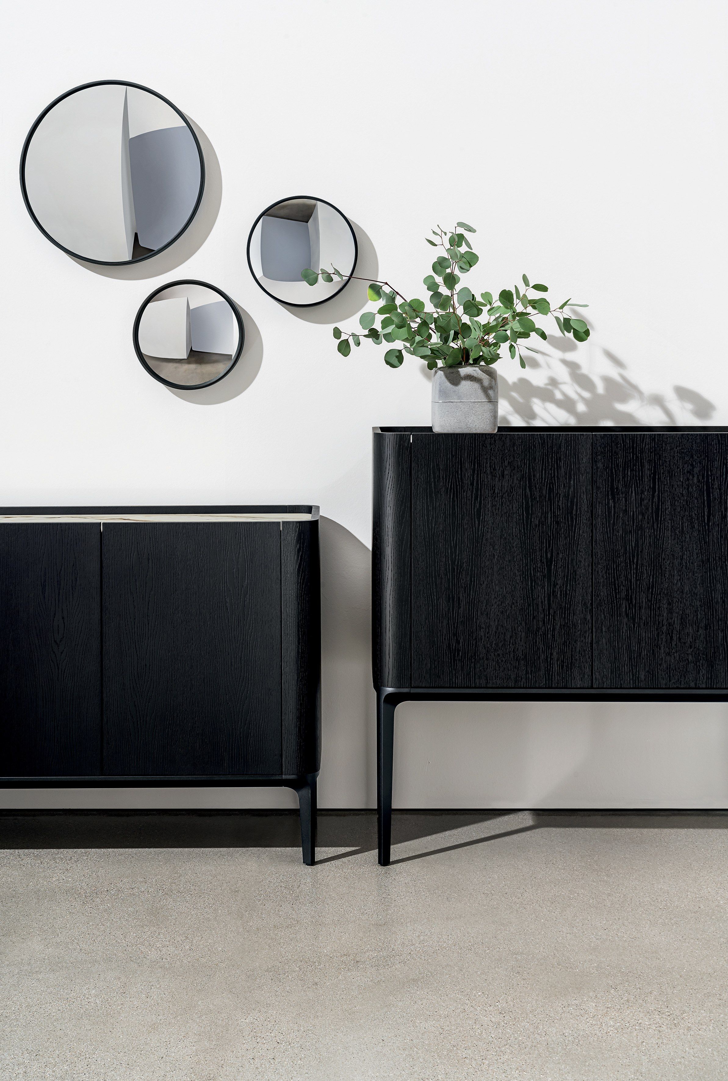 Деревянный шкаф с распашными дверями Sovet Italia тонкий ARCH-00089663 - Вид №6