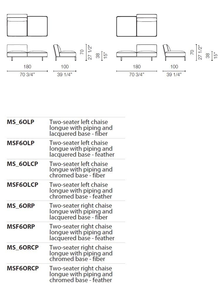 Съемный диван CAPPELLINI Cap Martin Sunset ARCH-00087904 - Вид №19