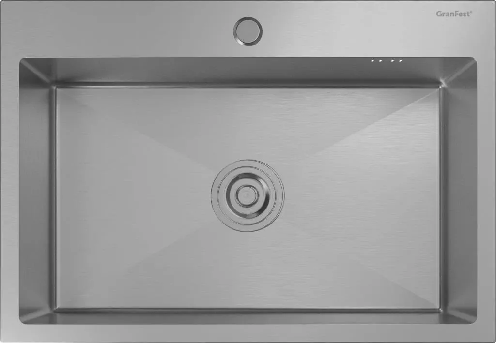 Кухонная мойка 6545 GRANFEST METAL
