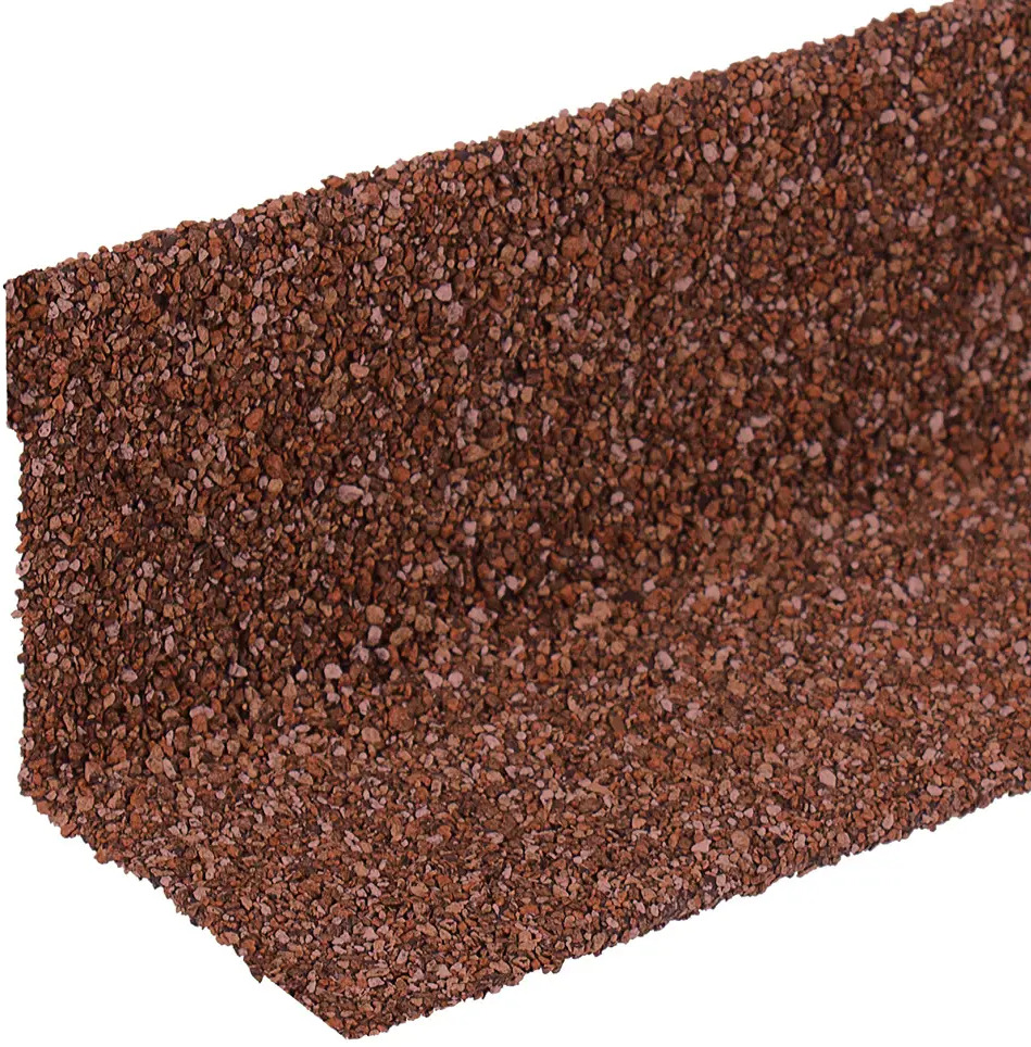 Внутренний уголок ТЕХНОНИКОЛЬ Hauberk терракотовый для фасадной отделки 18734766