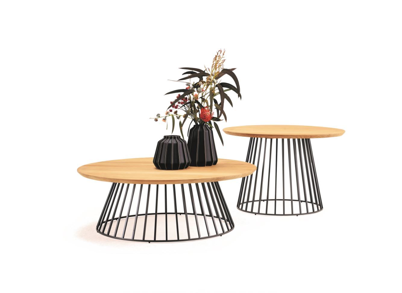 Круглый стол из тикового дерева solpuri сетка ARCH-00151740 - Вид №9