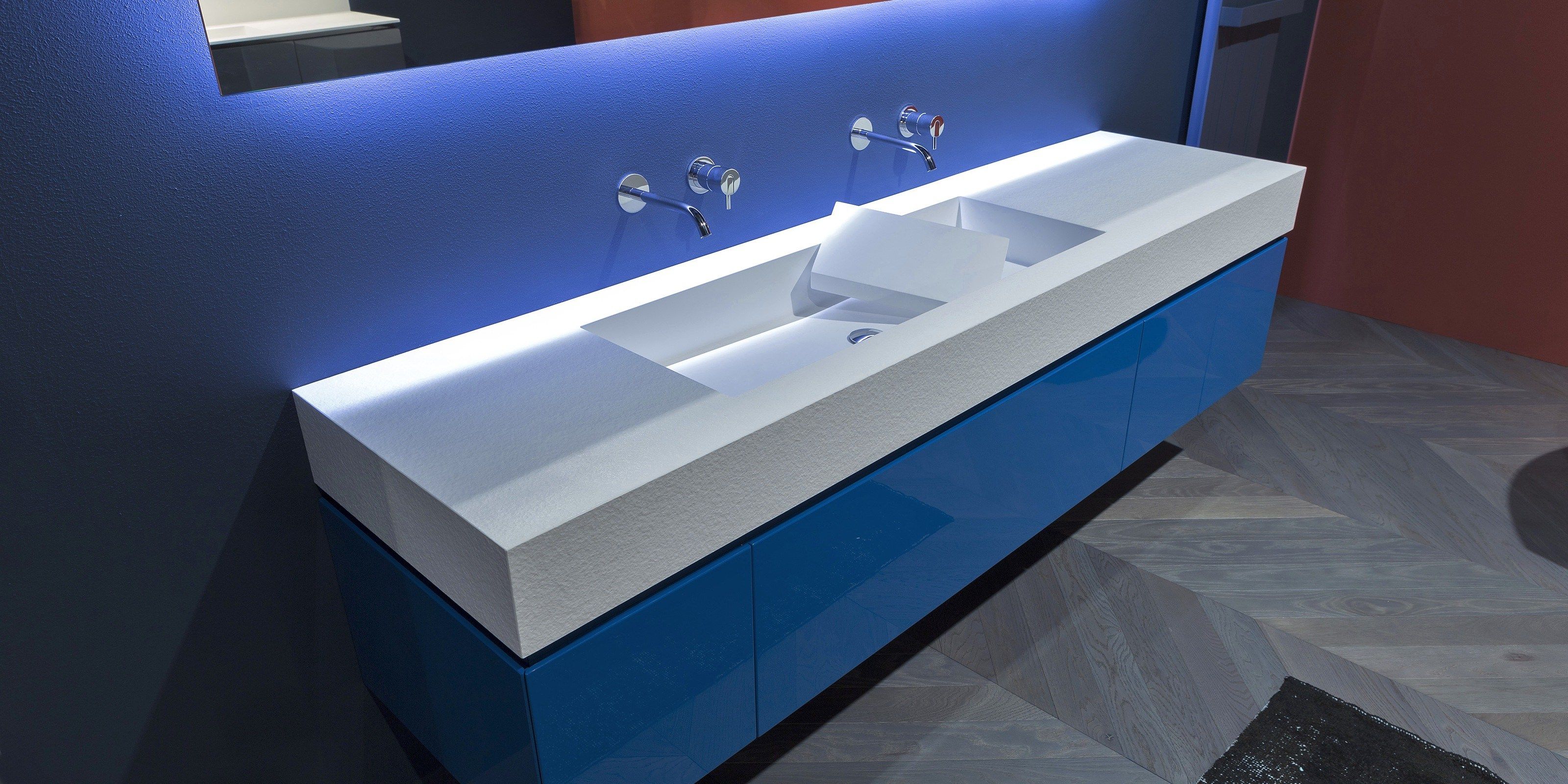 Раковина Flumood® с столешницей Antoniolupi PODIO ARCH-00030241 - Вид №1