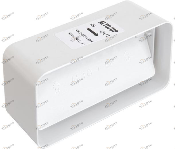 First Corporation Муфта для прямоугольных труб с дроссельной заслонкой La ventilazione Cvl126b