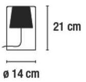 Vibia Настольная лампа из боросиликатного стекла Join sun-id-1428961 - Вид №2
