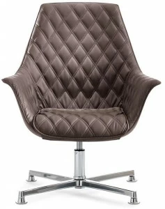 Kastel 4-спицевое кожаное кресло Kimera