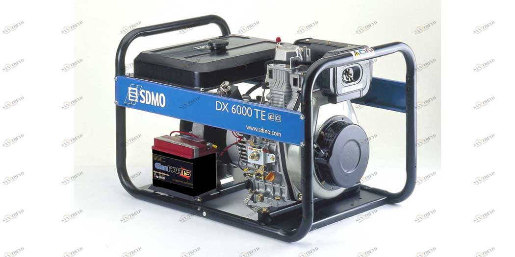 Дизельный генератор SDMO DX 6000 TE XL С sun-id-1033790