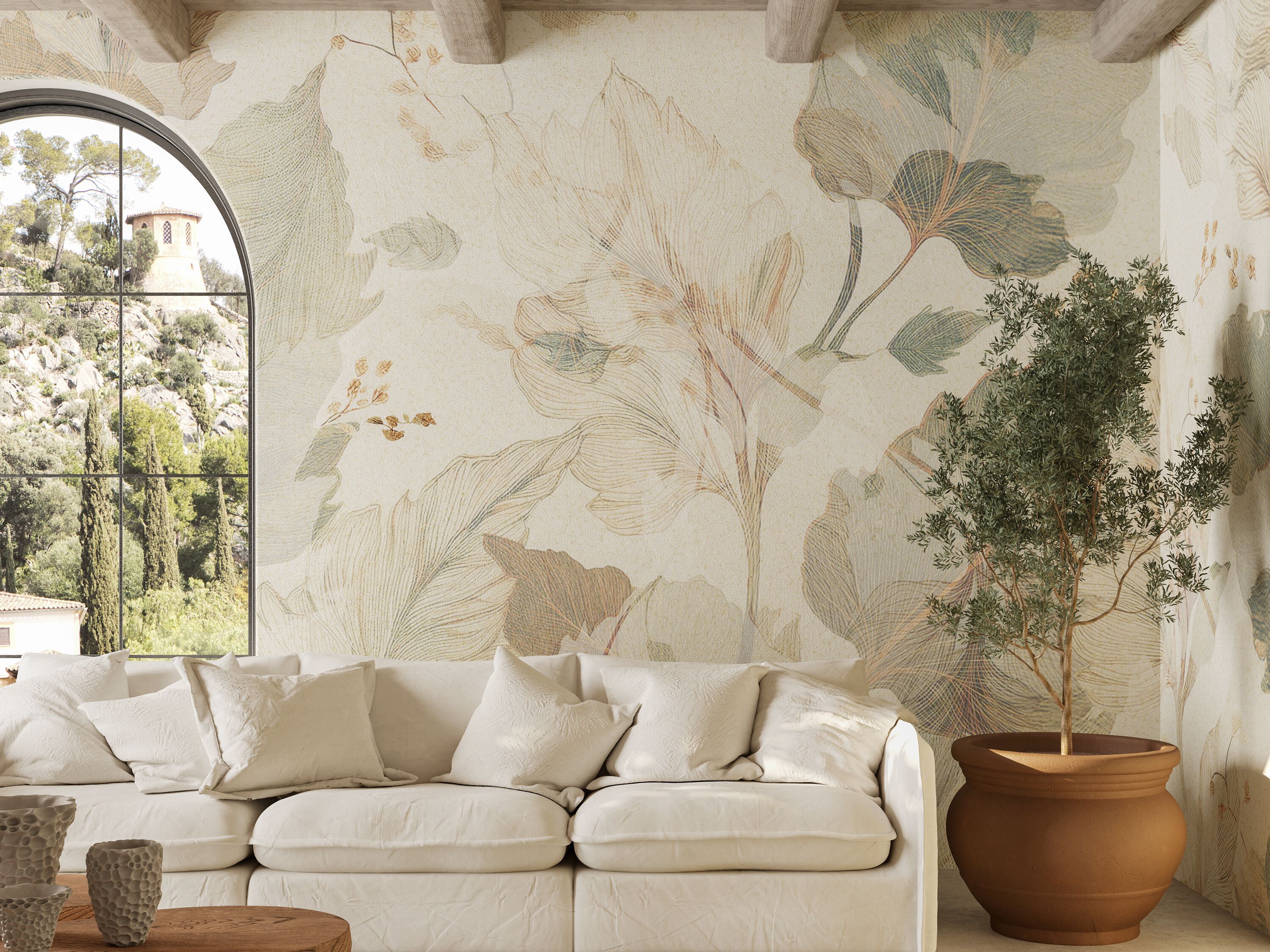 Моющиеся панорамные обои Inkiostro Bianco Inediti Серия 05 ARCH-00126672