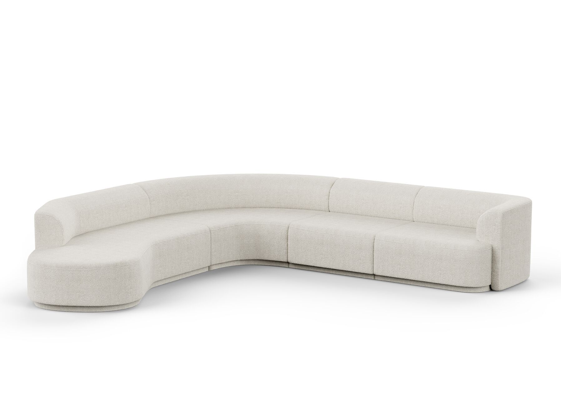 Модульный угловой диван из ткани JOSÉ LEITE DE CASTRO BLOOM ARCH-00111999