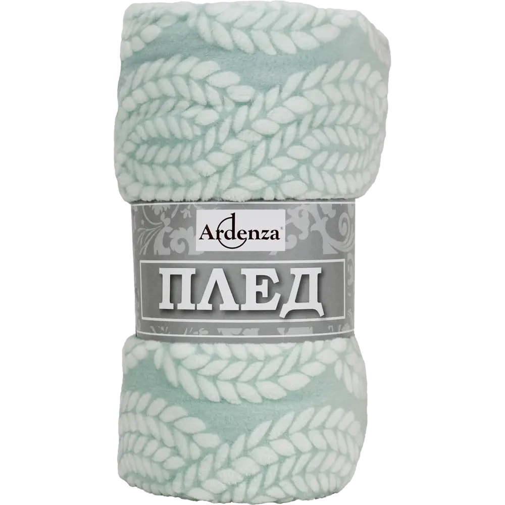 Плед «Лиана» 140х200 см микрофибра цвет зелёный Santreyd STLM-2113566