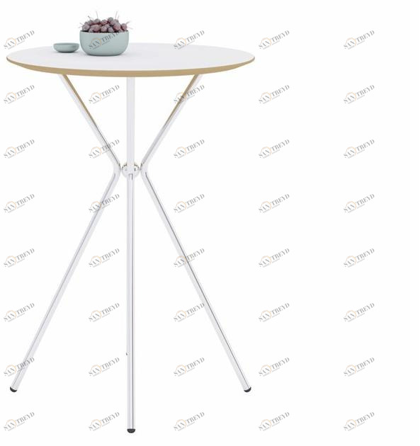 Ersa Круглый высокий стол из ламината на металлической основе Kilig sun-id-1467771