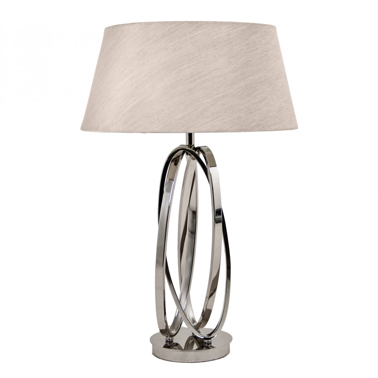 Настольная лампа Akira Twist от RVAstley 5427 RVASTLEY ИНТЕРЬЕРНЫЕ 061772 Белый;хром  - Вид №1