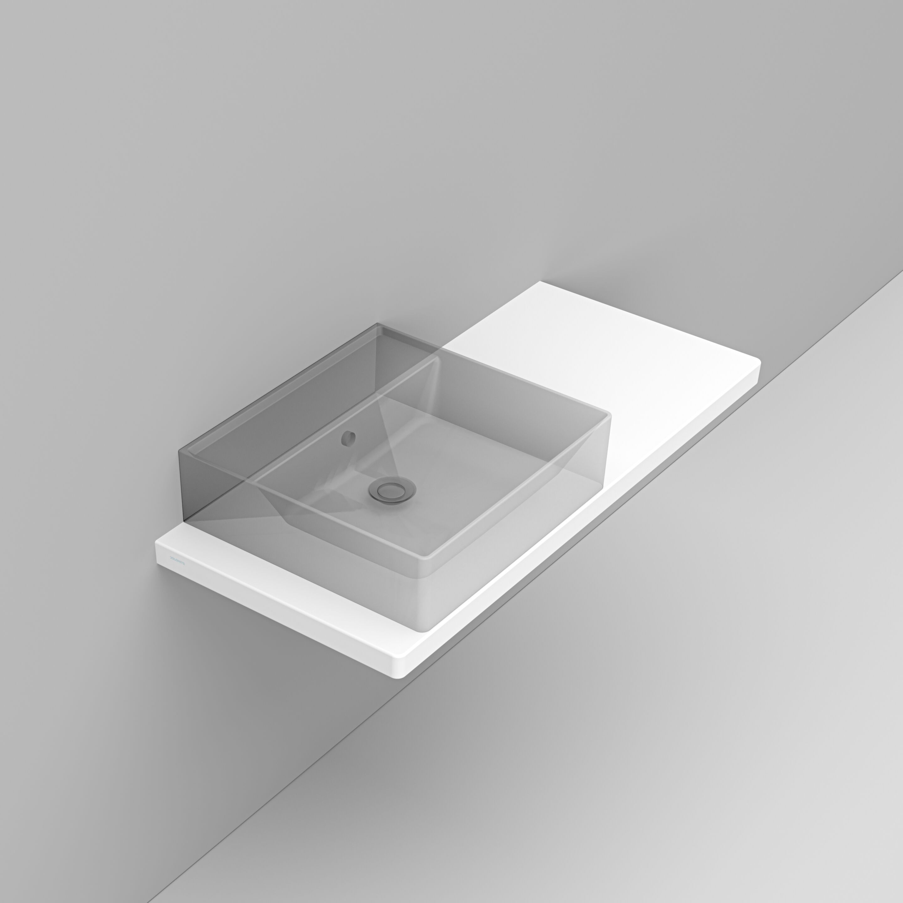 Керамическая столешница с одной раковиной Ceramica Dolomite FLAT ARCH-00021616 - Вид №4