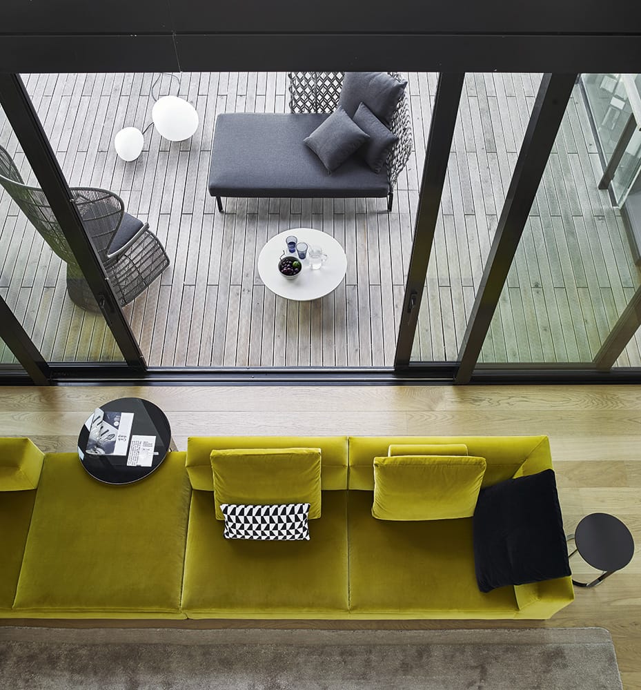 Угловой диван из ткани B&B Italia Michel ARCH-00092075 - Вид №8