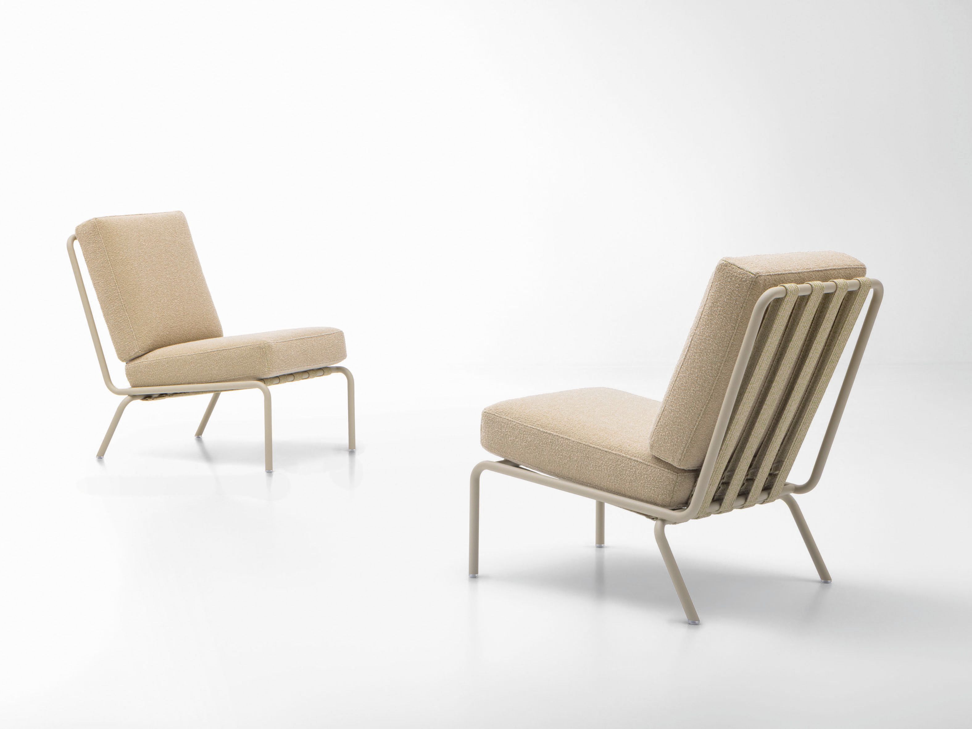 Тканевое кресло с мягким сиденьем Paola Lenti AZUL ARCH-00132216 - Вид №1