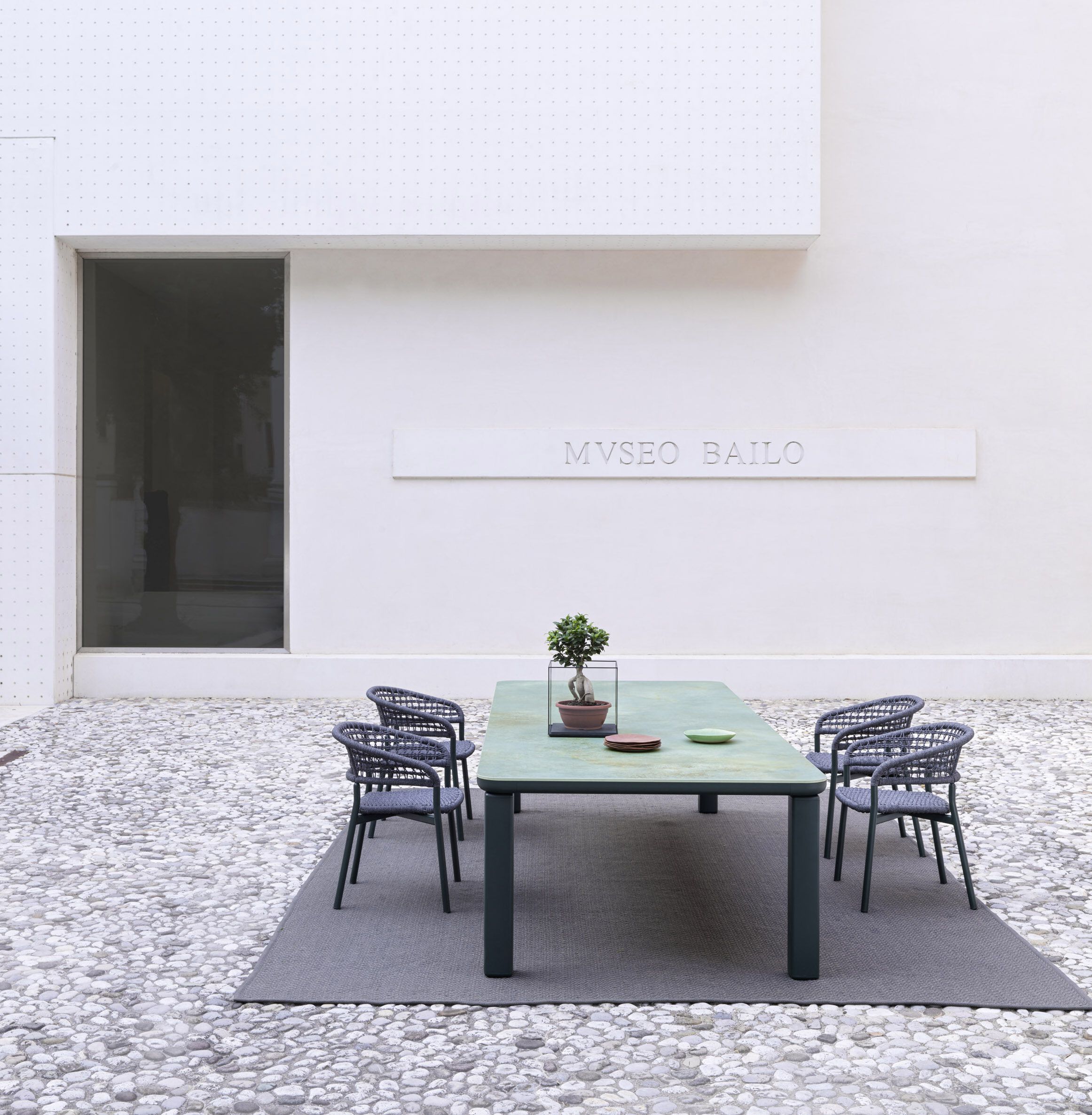 Выдвижной прямоугольный садовый стол Varaschin Customade ARCH-00061802 - Вид №2