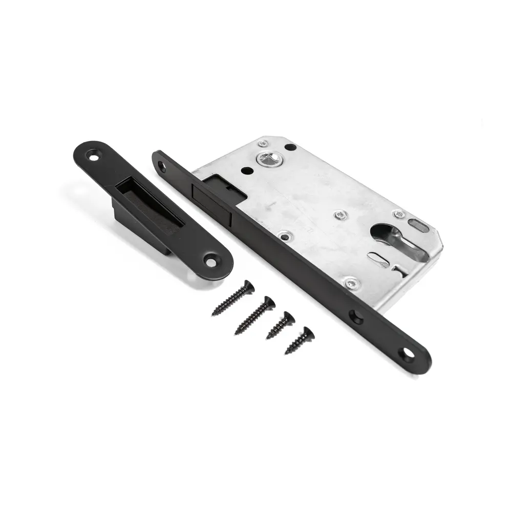 Корпус замка Palladium 585M 80x140 мм сталь цвет черный STLM-2091795 - Вид №1