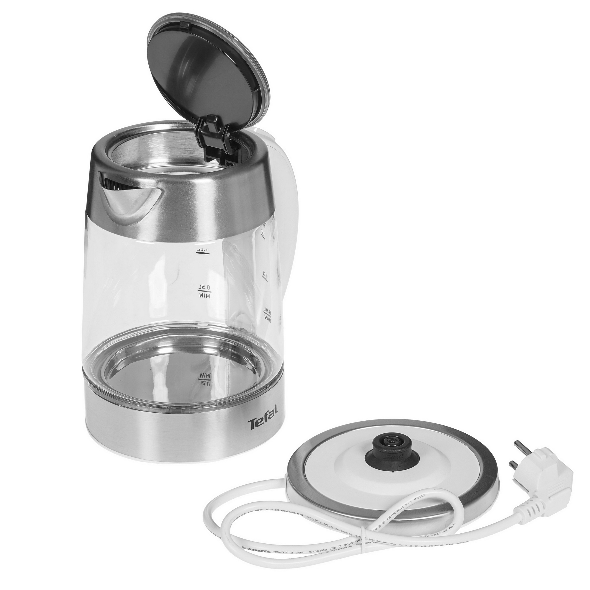 9225083 Электрочайник Tefal KI772138 серебристый STDN-0148571 - Вид №4