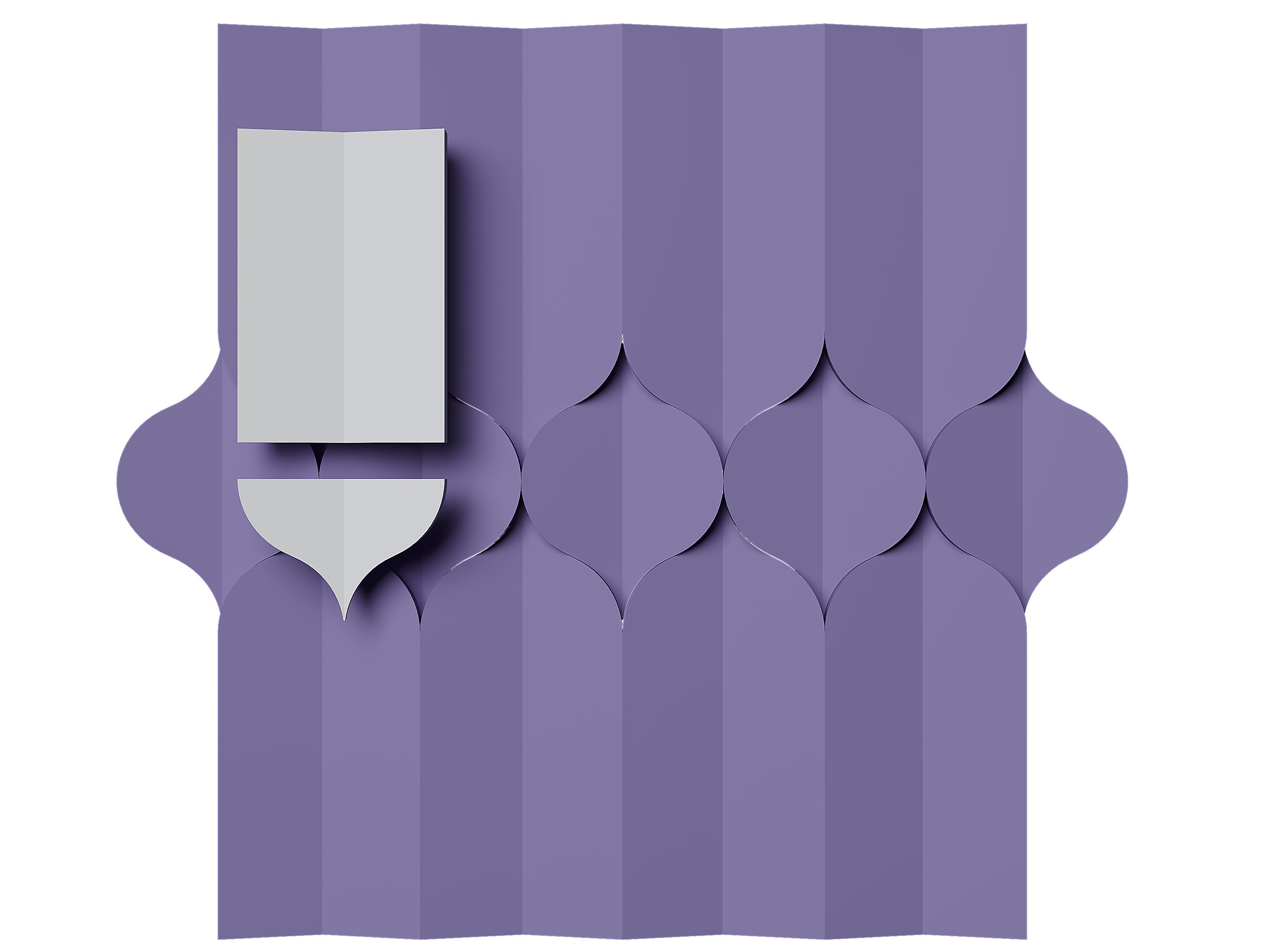 Трехмерное гипсовое покрытие WallDeco дизайн ARCH-00094046 - Вид №1