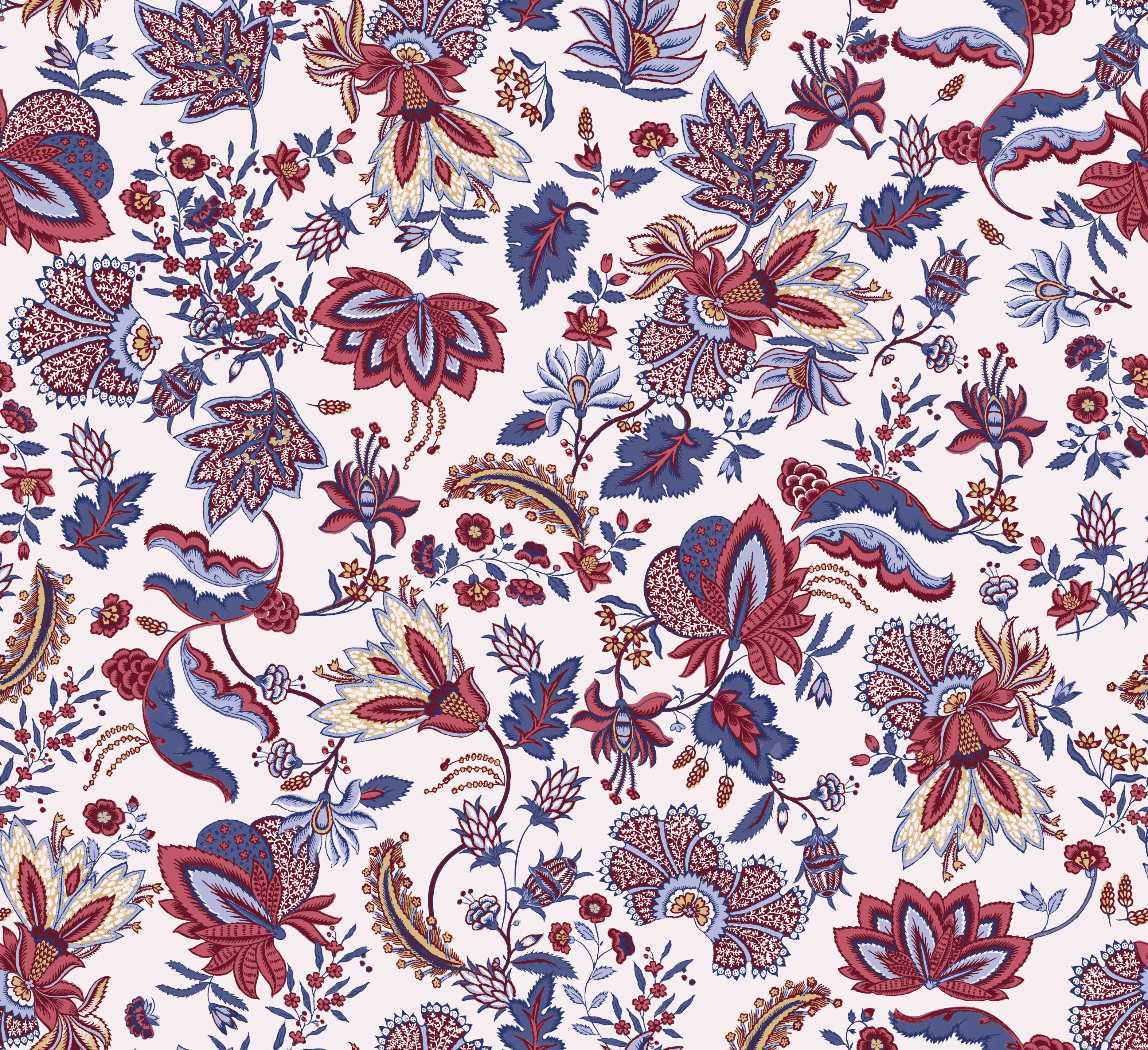 Цветочные узоры нетканые обои LELIEVRE Quenin-Belle Époque ARCH-00113395 - Вид №9