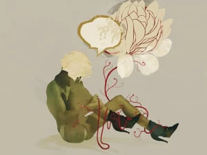 MOMENTI Авторский художественный принт Crazy home paintings Dh-012