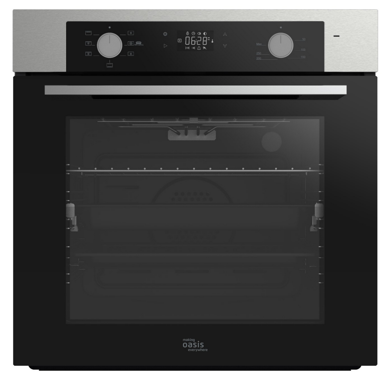 9161246 Электрический духовой шкаф Oasis D-SBN серебристый STDN-0108746