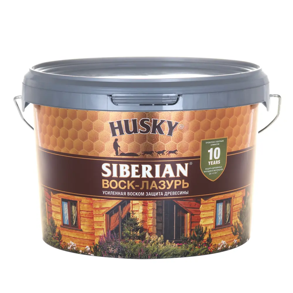 Воск-лазурь Husky Siberian для защиты и декора дерева 86765104 STLM-0071494 - Вид №1