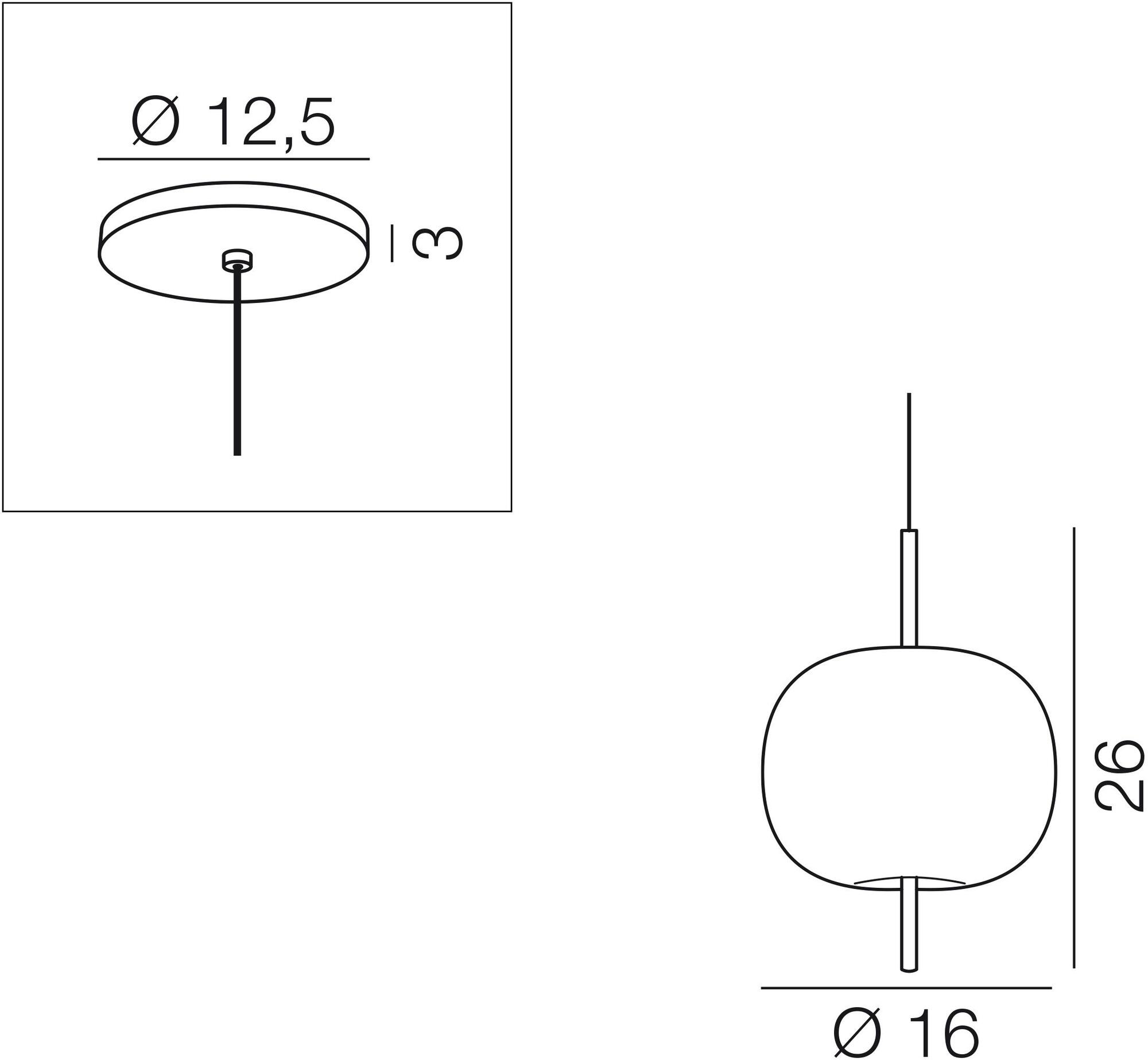 KUNDALINI Подвесной светильник из опалового стекла Kushi sun-id-1497626 - Вид №2