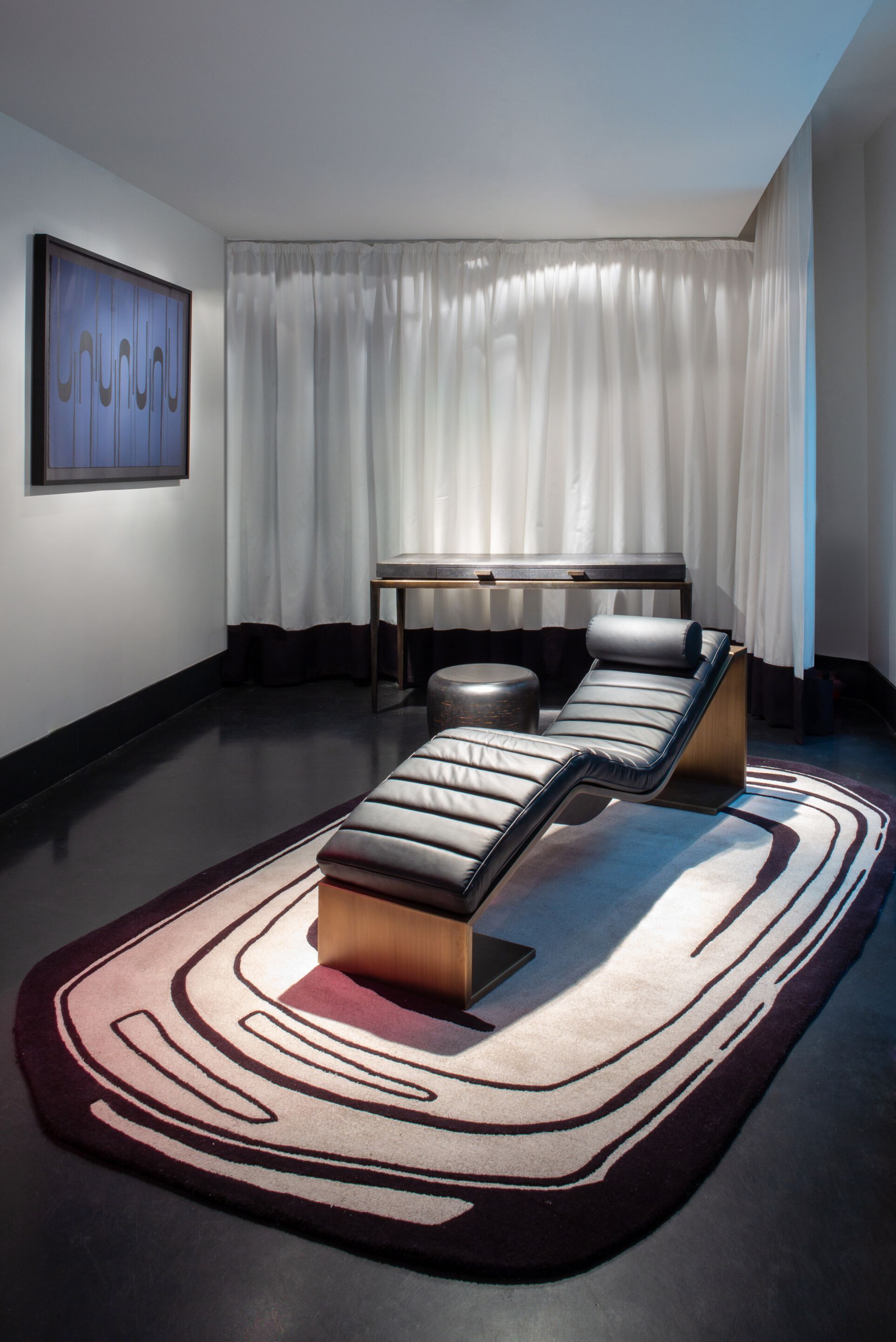 Бамбуковый и шерстяной шелковый ковер REDA AMALOU DESIGN ARCH-00027395 - Вид №2