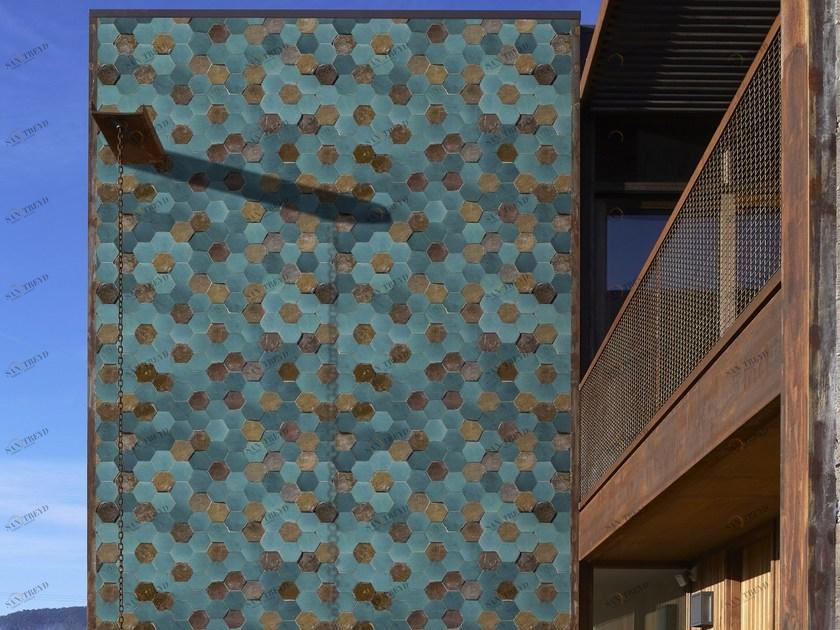 Wall&decò Узорчатые обои для улицы Out system 17 sun-id-1354466