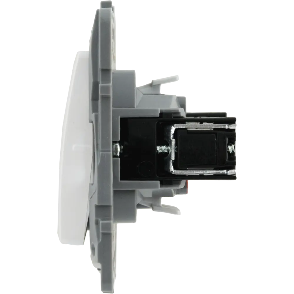 Выключатель кнопочный 1 клавиша Legrand Etika цвет белый STLM-2208661 - Вид №4