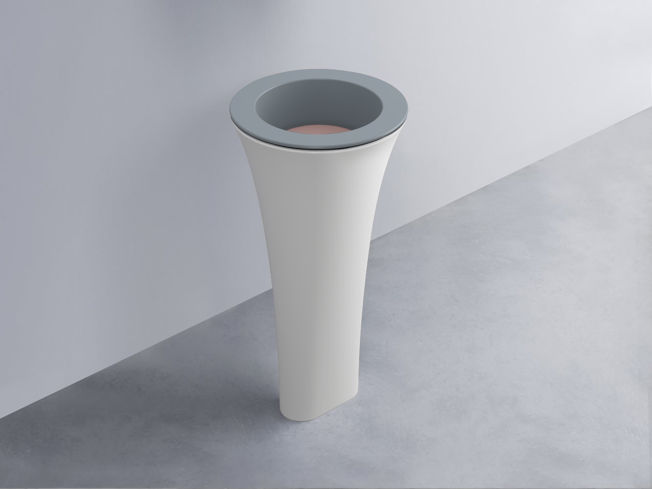 AMLA45-BR+AMPILT-CP+AMCOLT-BL Раковина Amedeo Tondo отдельностоящая cielo Enjoy + Amedeo Ceramica Cielo