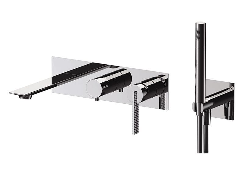 Набор настенных ванн с ручным душем Daniel Rubinetterie Club ARCH-00016942