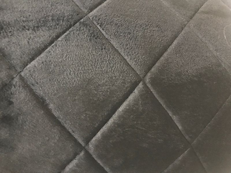 FUCU0001 Обеденный стул из оникса черного бархата ijlbrown  - Вид №3