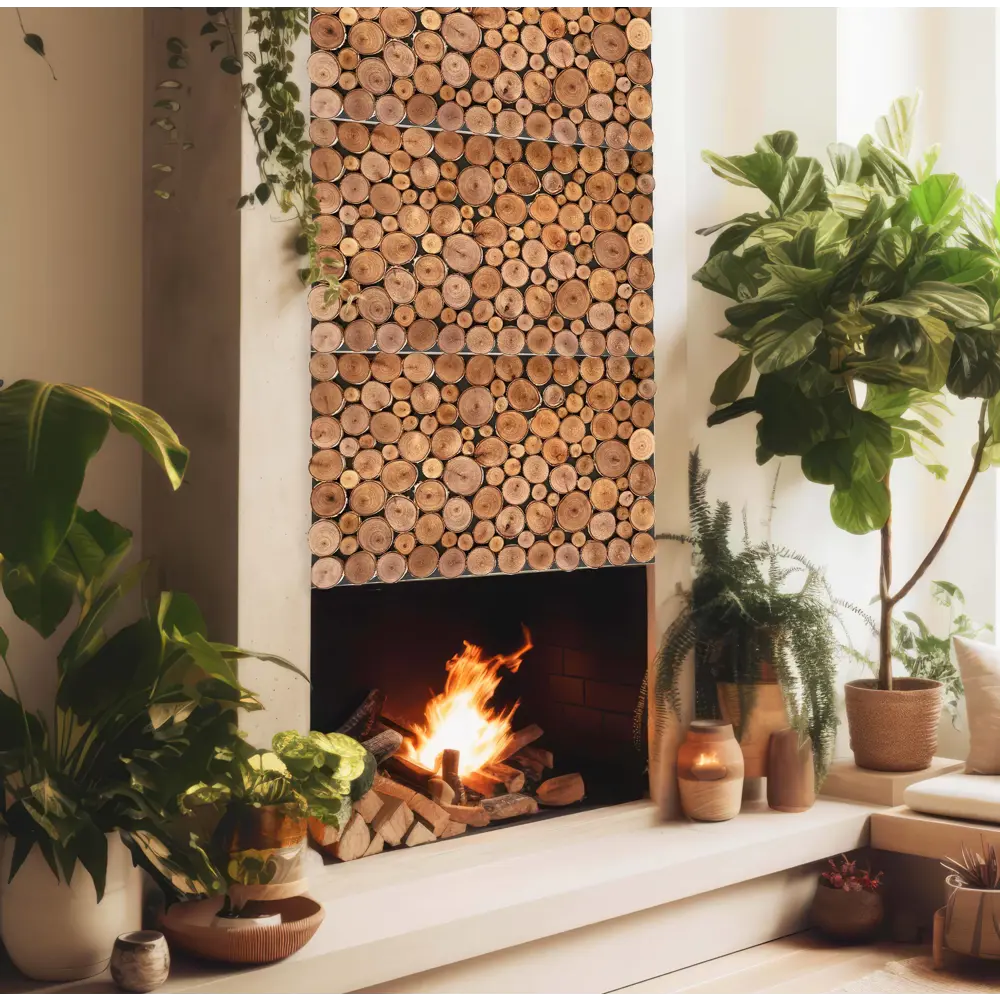 Панель 3D Симфония береза 36x60 см темная STLM-2157115 - Вид №1