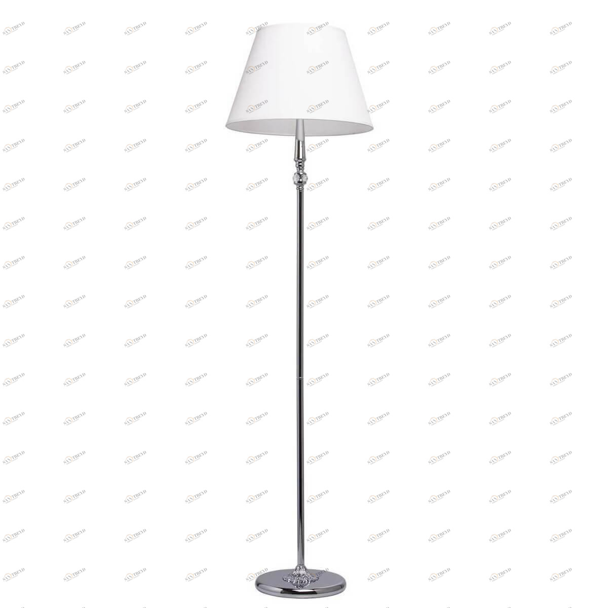 Торшер с абажуром 150х40 см белый "Аврора" 371044001 MW-LIGHT АВРОРА 00-3889444 Белый 