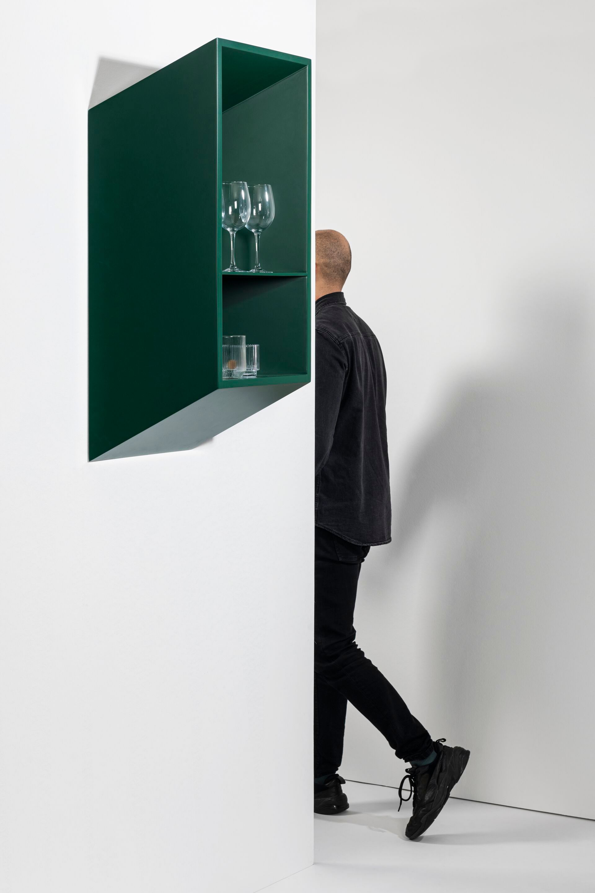 Деревянный навесной шкаф FID Paris OPTIC LONG ARCH-00111547 - Вид №8