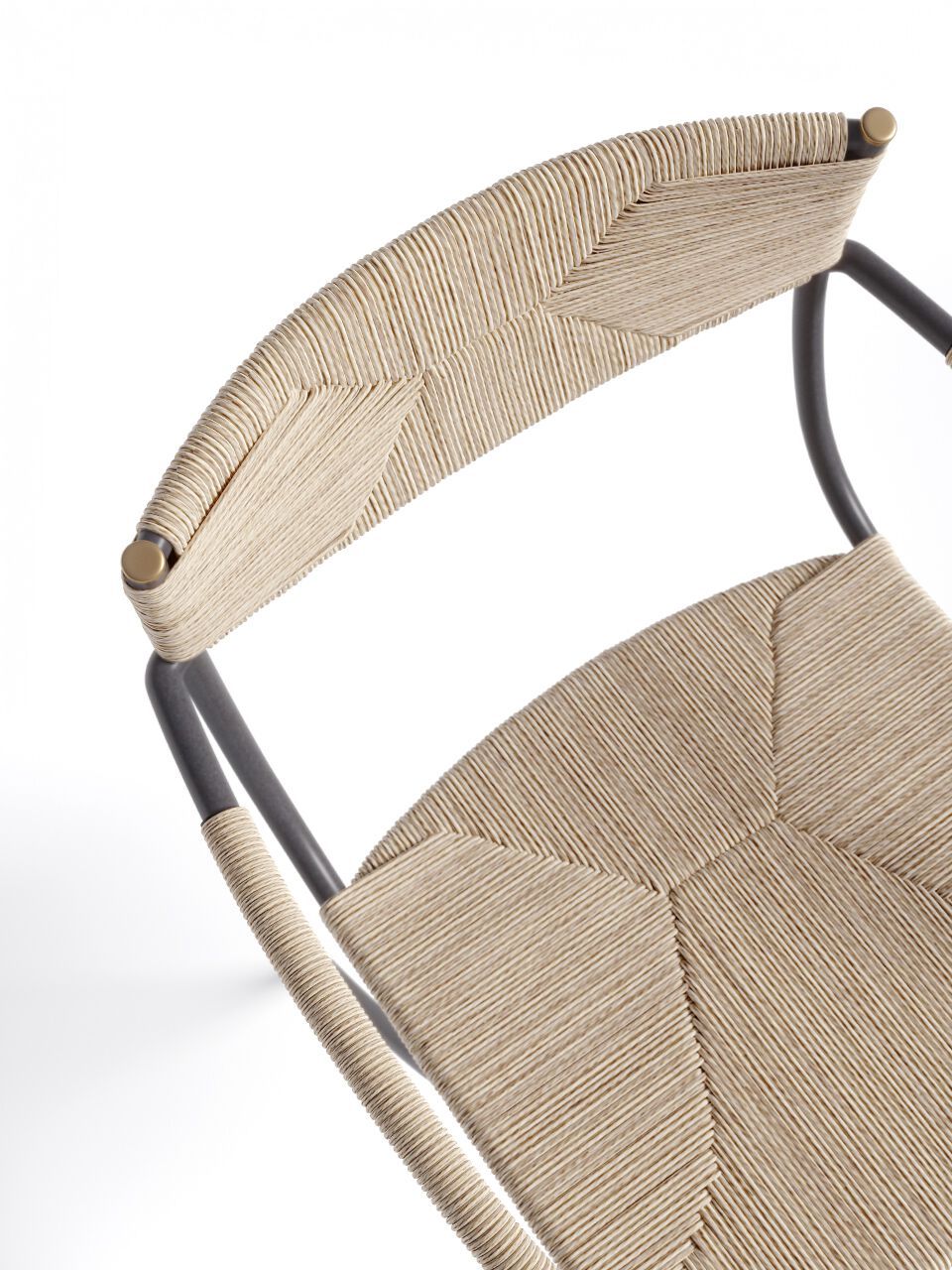Стул из бумажной веревки с подлокотниками Pianca ELIDE ARCH-00100633 - Вид №2