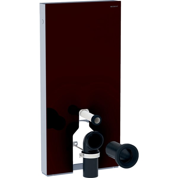 131.201.SQ.5 Сантехнический модуль Geberit Monolith Plus для напольного унитаза, 101 см, передняя обшивка из стекла Geberit 