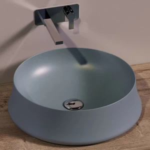 SH01CEMENTOMATT Накладная раковина на столешницу  круглая Simas Sharp