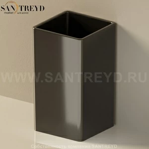 Flaminia CEST Корзина для мусора черная 5091.9017