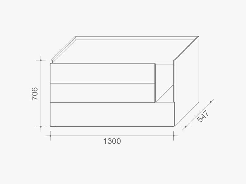 Комод из дуба Lema Tip ARCH-00083748 - Вид №7