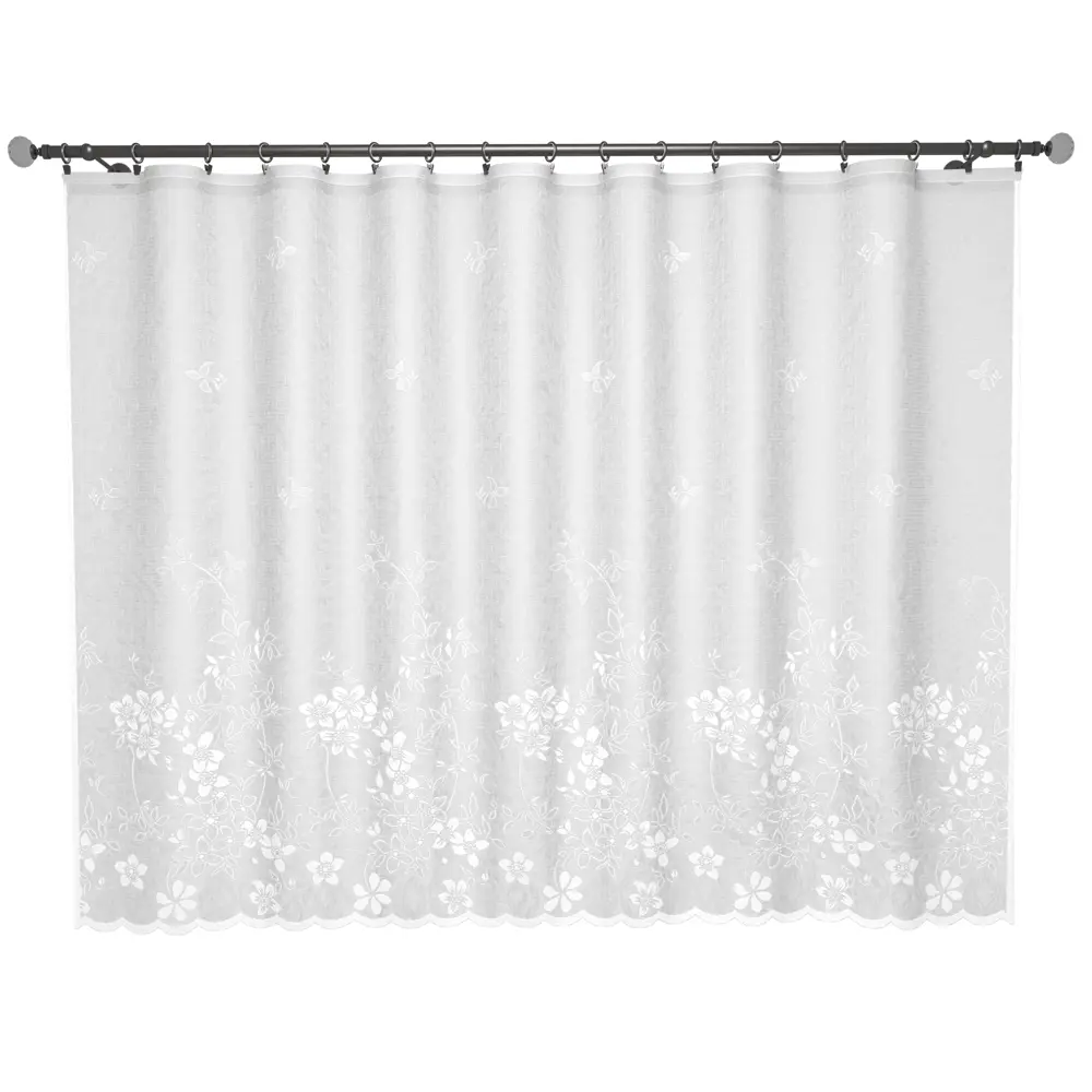 Занавеска Рассвет 200x165 см цвет белый Santreyd STLM-2089911