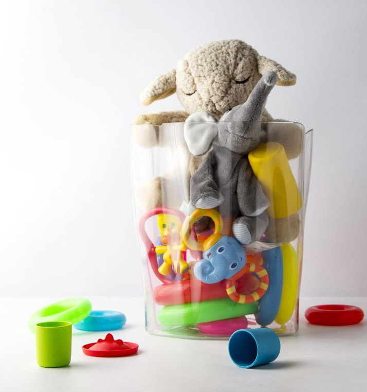 Органайзер прозрачный большой Flow QUALY  00-3872053 Прозрачный  - Вид №5